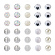 Spritewelry 160 pz 10 perline in plastica abs stile imitazione perla e perline acriliche trasparenti e opache FIND-SW0001-31-2