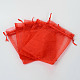 Organza Gift Bags with Drawstring OP-R016-13x18cm-01-2