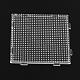 Tavole forate quadrati per mini perle fusibili 3x2.5mm DIY-Q009-08-1