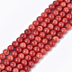 Chapelets de perles en corail synthétique X-CORA-T009-32D-01-1