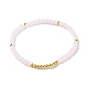 Glass Beads Stretch Bracelets Sets BJEW-JB06575-11