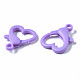 Opaque Acrylic Lobster Claw Clasps SACR-T358-02G-3