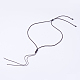 Изготовление ожерелья из нейлоновой нити NWIR-F005-02A-2