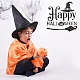 CREATCABIN Happy Halloween Pumpkin Acrylic Mirror Sticker Self-Adhesive Ghost 3D Wall Stickers Decal Removable for Indoor Outdoor Home Wall Window Party Decorations DIY-WH0223-46-5