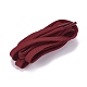 チロリアンテープ  靴紐  巾着  暗赤色  9mm  60cm/連について OCOR-WH0052-10D-2