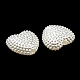 Perlas de imitación cuentas de perlas X-OACR-K001-35-4