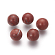 Perles de jaspe rouge naturelle G-I214-G03-2