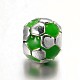 Gran agujero de fútbol / balón de fútbol de aleación de esmalte granos europeos MPDL-L013-02-2