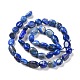 Chapelets de perles en lapis-lazuli naturel G-F575-01E-4