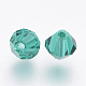 Abalorios de cristal austriaco de imitación SWAR-F022-6x6mm-379-3