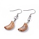 Natural & Synthetic Mixed Gemstone Dangle Earrings EJEW-JE02729-2