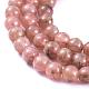 Chapelets de perles en rhodochrosite naturelle G-P132-15-4mm-5