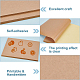 Kraft Paper Stickers AJEW-BC0005-32-4