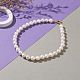 Natürliche Barockperlen Keshi Perlen Perlenketten NJEW-JN03295-4