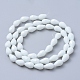 Chapelets de perles en verre GLAA-R023-15x10mm-6-2