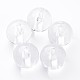 14mm Clear Acrylic Round Beads X-PL525Y-12-1