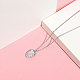 SHEGRACE Rhodium Plated 925 Sterling Silver Pendant Necklaces JN799A-4