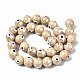 Brins de perles en céramique de porcelaine faites à la main PORC-T006-02K-2