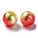 Perles en plastique imitation perles arc-en-abs OACR-Q174-3mm-15-2