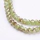 Electroplate Glass Faceted Rondelle Beads Strands EGLA-D020-4x3mm-58-2