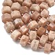 Natürliche sunstone Perlen Stränge&nbsp;G-G453-G01-7x12mm-4