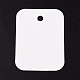 紙ギフトタグ  hange tags  美術工芸用  誕生日パーティー  長方形  ピンク  55x40x0.3mm  穴：5mm CDIS-G002-04B-2