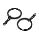 Porte-clés fendus en fer&nbsp;FIND-K026-09EB-2