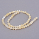 Natürliche gelbe Jade Perlen Stränge X-G-Q462-10mm-36-2