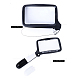Magnifier palmare portatile in plastica abs AJEW-L073-03-4
