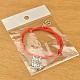 Tibetan Style Owl Charm Bracelets BJEW-JB00735-03-3