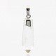 Natural Crystal Point Pendants G-G596-17E-P-1