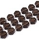 Natürliche Eis Obsidian Perlen Stränge&nbsp;G-P534-A15-02-4