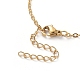 304 Stainless Steel Chain Necklaces NJEW-G335-40G-4