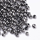 Plated Glass Seed Beads SEED-Q025-2mm-B02-2