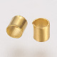 Brass Crimp Beads KK-L021-G-2