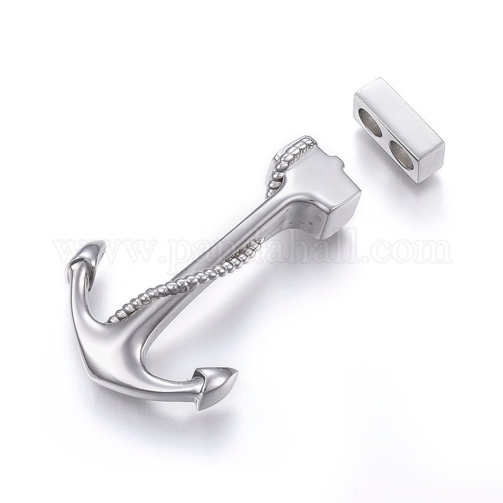 Wholesale 304 Stainless Steel Anchor Hook Clasps