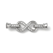 Латунная стойка с микропаве из кубического циркония KK-K377-12P
