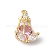 Латунные подвески KK-C062-037G-02