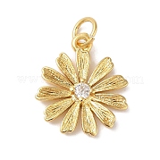 Подвески из латуни и кубического циркония KK-L216-056G