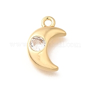 Латунные микро проложить кубического циркония подвески KK-C085-22G