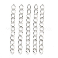 304 Stainless Steel Ball Chain Bracelets, Tag Chain, Stainless Steel Color, 8-1/2 inch(21.5cm), 10mm 304 Stainless Steel