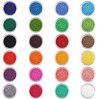 24 Farben Grad ein Glas Saatperlen Sets&nbsp;SEED-PH0004-03