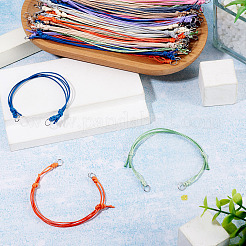 10 pz braccialetti in cordino di poliestere cerato&nbsp;AJEW-TAC00108