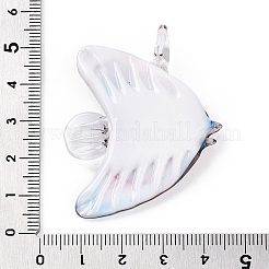 Handmade sabbia lampwork oro grandi ciondoli&nbsp;LAMP-T023-06A