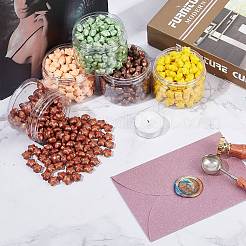 Kit di particelle di ceralacca per timbro con sigillo retrò&nbsp;DIY-CP0003-54T