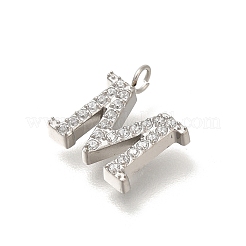 Pendentifs en acier inoxydable 304 micro pavés de zircones cubiques&nbsp;STAS-H228-06P-M