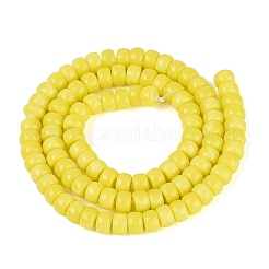 Opache perle di vetro fili&nbsp;GLAA-NH0002-B01-C07