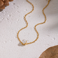 Braccialetti minimalisti con perle rotonde naturali&nbsp;QE4530