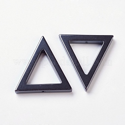 Valentines idées cadeaux jour pour petit ami non-magnétiques pendentifs triangle d'hématite synthétique&nbsp;X-IMP001