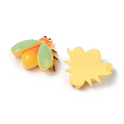 Insektenmotiv undurchsichtige Decoden-Cabochons aus Kunstharz&nbsp;RESI-M044-02C